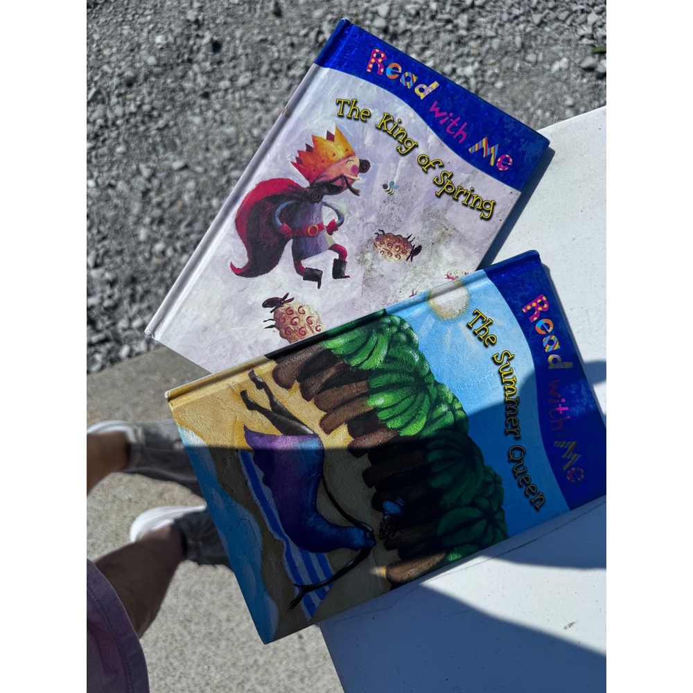 Read with Me The King of Spring & The Summer Queen Hardcover Book Set Nick Page